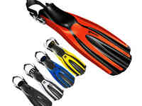 Ласты регулируемые mares avanti superchannel oh - цв.черный. с эласт.фиксатором