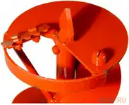 Hitachi шнек для бурения земли, диаметр 8" комплекте переходник для бензобуров