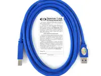 Кабель ViTi U3AMBM 1.8m для принтера оптом, фотография 2