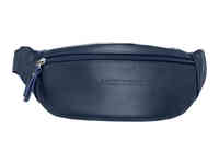 Кожаная поясная сумка ellis dark blue, фотография 2