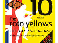 Струны для электрогитары rotosound roto yellows r10