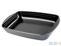 Форма для выпечки vitrinor прямоугольная серая 35*22*5