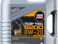 20788 liquimoly нс-синт. мот.масло top tec 6200 0w-20 (4л)
