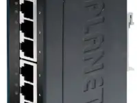 Ip30 slim type 8-port industrial gigabit ethernet switch (-40 to 75