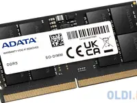 Оперативная память для ноутбука a-data ad5s480032g-s so-dimm 32gb ddr5 4800 mhz