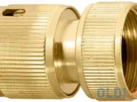 Соединитель латунный быстросъемный, внутренняя резьба 3/4"// palisad
