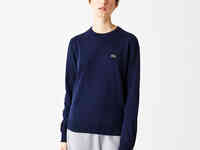 Женский свитер lacoste crew neck