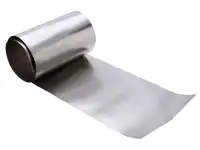 Фольга вольфрамовая, Толщина мкм 0,02-0,12 мм, B 10-100 мм, Марка: ВА, L 90-500 мм