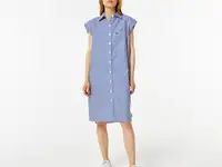 Женское платье lacoste loose fit в полоску