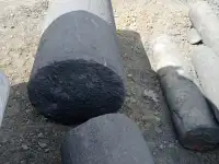 обожжённые аноды, антрацит, анодный бой, лом угольных электродов, катодный бой, фотография 3