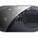 Беспроводное зарядное устройство baseus simple 2in1 wxjk-c02. черный-прозрачный, фотография 2