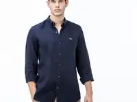Мужская рубашка lacoste из льна