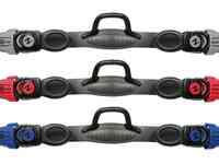 Ремешки с пряжками esbs для ласт, синие, пара