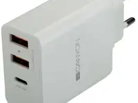 Сетевое зарядное устройство canyon cne-cha08w 2.4а белый