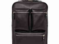 Кожаный рюкзак для ноутбука norley black, фотография 2