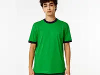 Хлопковая футболка lacoste unisex