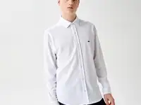 Мужская рубашка lacoste slim fit