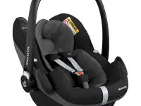 Maxi-Cosi Удерживающее устройство для детей 0-13 кг Pebble Pro Essential (I-size) Graphite графит 2шт/кор, фотография 8