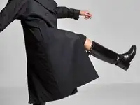 Комбинированное пальто vassa&co