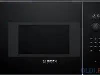 Встраиваемая микроволновая печь bosch bfl524mb0 800 вт чёрный
