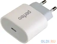 Сетевое зарядное устройство perfeo i4635 белый