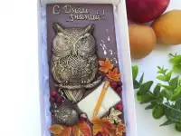 Корзина, коробка для клубники, тойбастар, лента, сюрприз коробка, фотография 3