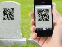 QR код на надгробие вечная память, фотография 2