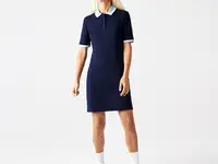 Женское платье  lacoste из эластичного хлопка