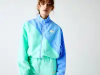 Женская двухцветная ветровка lacoste live на молнии