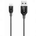 Кабель для ipod, iphone, ipad anker powerline+ lightning to usb cable 0.9m a8121ha1. серый, фотография 2