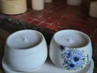 Свечи кашпо, фотография 10