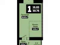 Продам 1 комнатную студию в новом ЖК Dream Park, Косшы, фотография 2