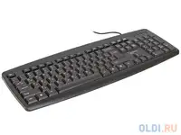 Клавиатура gembird kb-8351u-bl, черный, usb, 104 клавиши