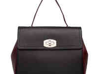 Женская сумка astrey black/burgundy