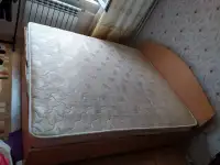 Кровать двухспальная с матрацем, фотография 5