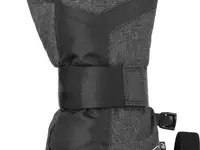 Перчатки с защитой reusch 21-22 doubletake r-tex xt black/black melange/silver, фотография 4