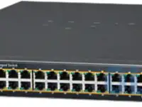 Ipv6/ipv4, 48-port managed 802.3at poe+ gigabit ethernet switch + 4-port 100/1000x