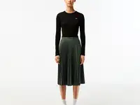 Женская  плиссированная юбка lacoste