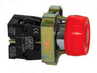 Кнопка XB2-BP42 красная IP-66 Энергия, 20 шт