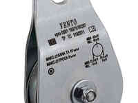 Блок-ролик венто большой одинарный без подшипника сталь