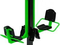 Жим ногами двойной (зеленый) ст 032-12