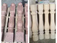 Продам каменные перила, тумбы, балюстрады на заказ. Мрамор, гранит, оникс, фотография 7