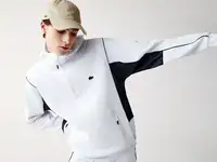 Мужская толстовка lacoste из эластичного хлопка с капюшоном