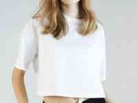 Кроп-топ (белый цвет)