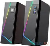 Акустическая система 2.0 solar bt/light 65103 defender