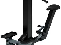 Степ+вело (серый) - уличный тренажер - ст 018-13