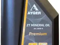 Ayger масло минеральное для 2-тактных двигателей api tc 1л (32994)