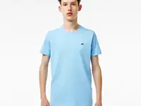 Мужская хлопковая футболка с круглым вырезом