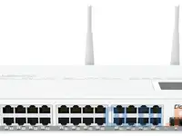 Коммутатор mikrotik crs125-24g-1s-2hnd-in cloud router switch 125-24g-1s-in with atheros ar9344 cpu,