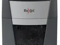 Шредер rexel optimum autofeed 150m черный с автоподачей (секр.p-5)/фрагменты/150лист./44лтр./скрепки